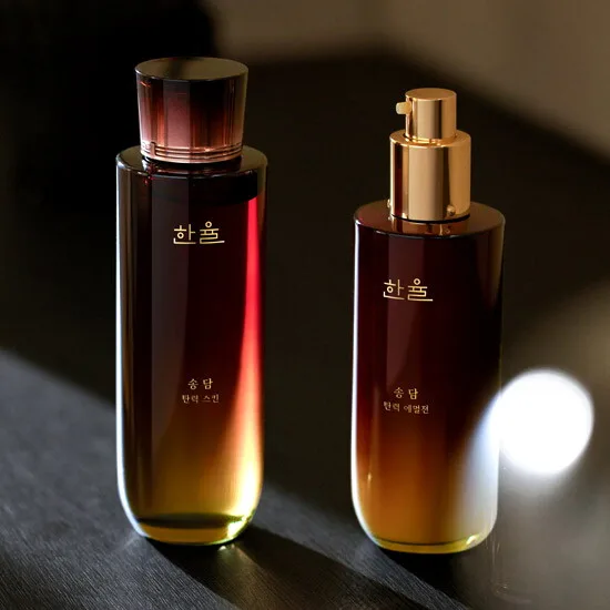 [본사직영★빠른배송] 한율 송담 탄력 기초풀세트(스킨150ml+에멀젼125ml+크림50ml*2개+아이크림25ml+쇼핑백)